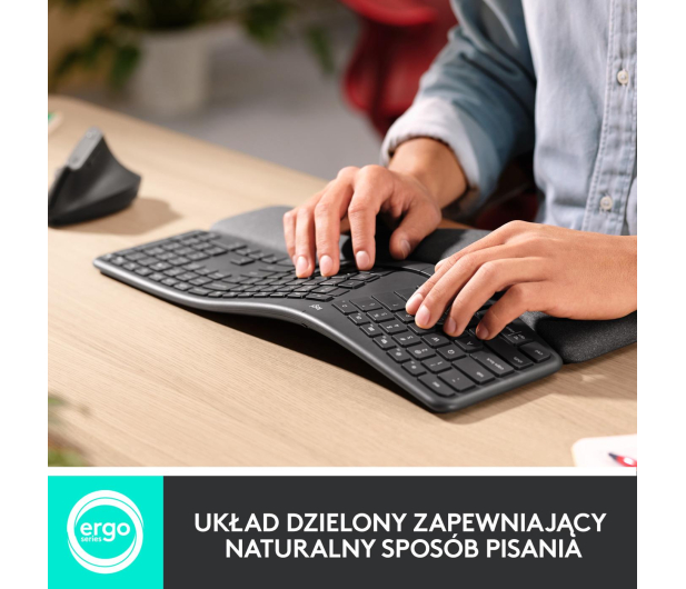 LOGITECH Klawiatura Ergo K860 US Graphite 920-010108 - 640461 - zdjęcie 8